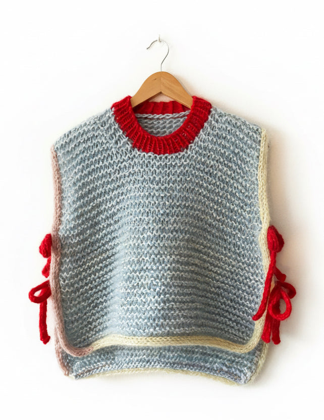 Gilet con laccetti sui Fianchi - Su Ordinazione