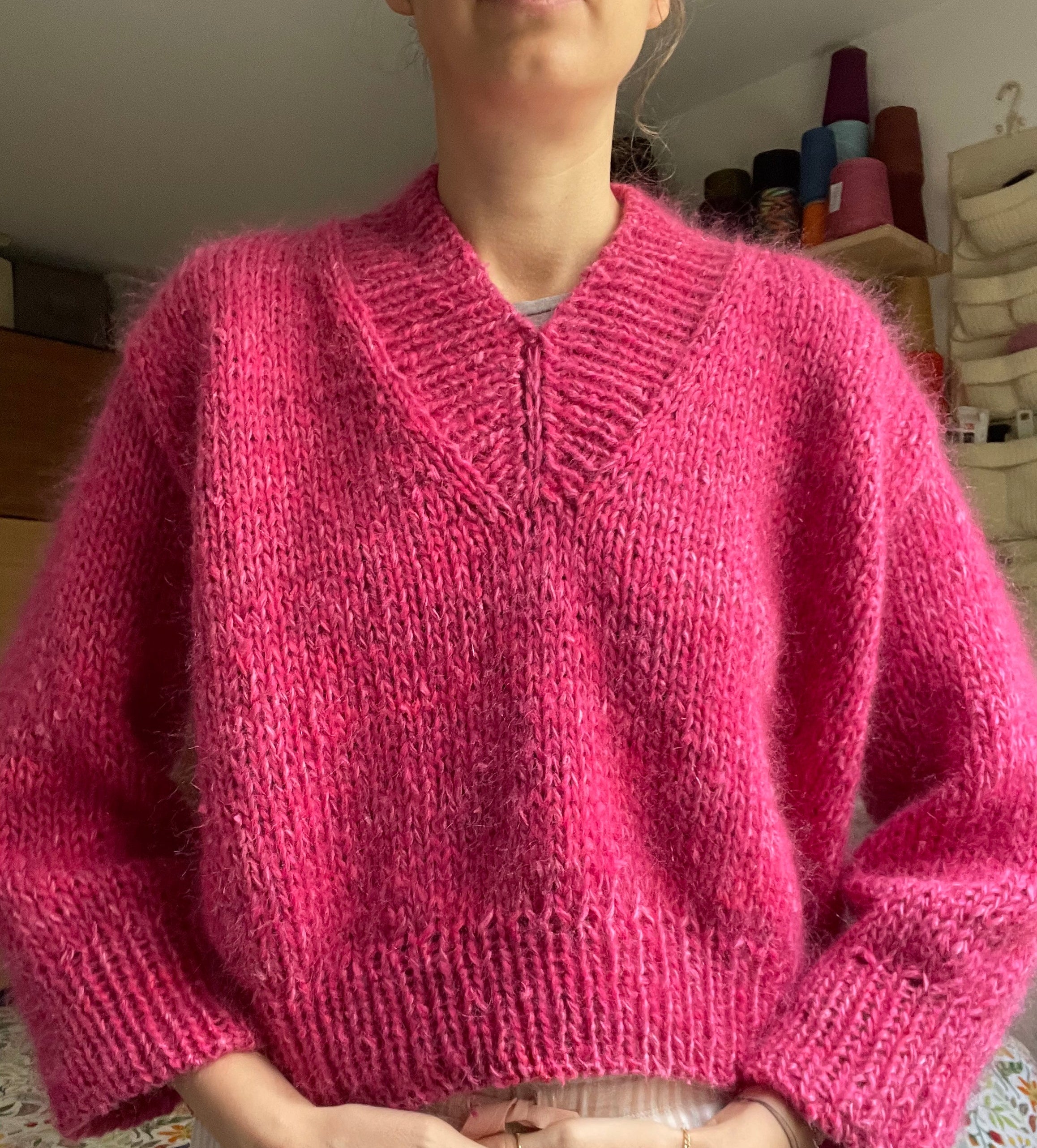 V-Neck Sweater - Su Ordinazione