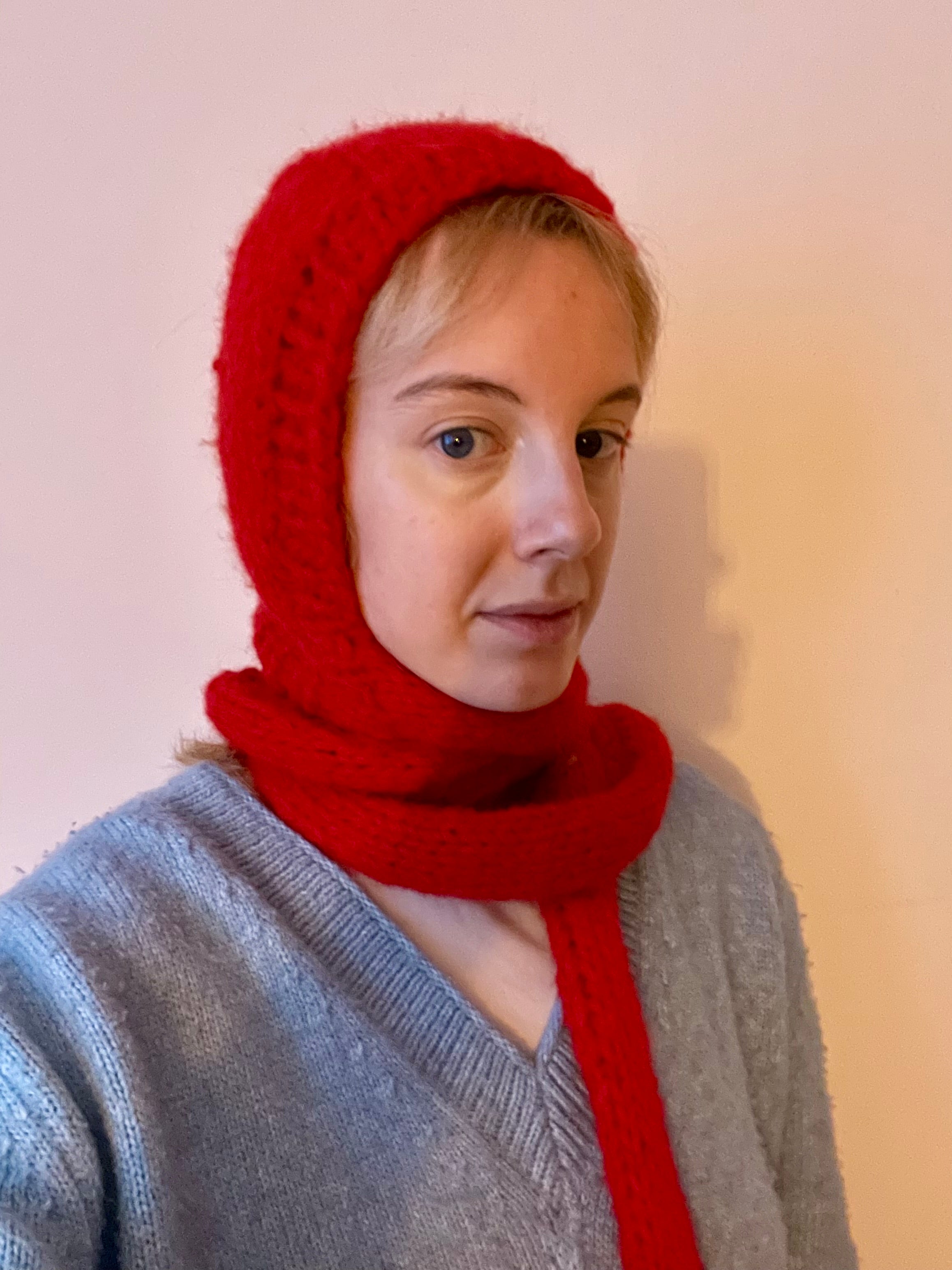 Bala Sciarpa Rosso - Su Ordinazione