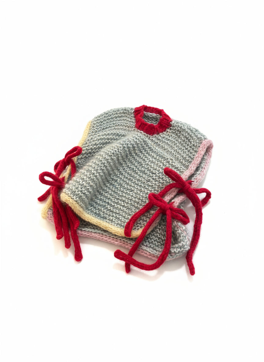 Gilet con laccetti sui Fianchi - Su Ordinazione