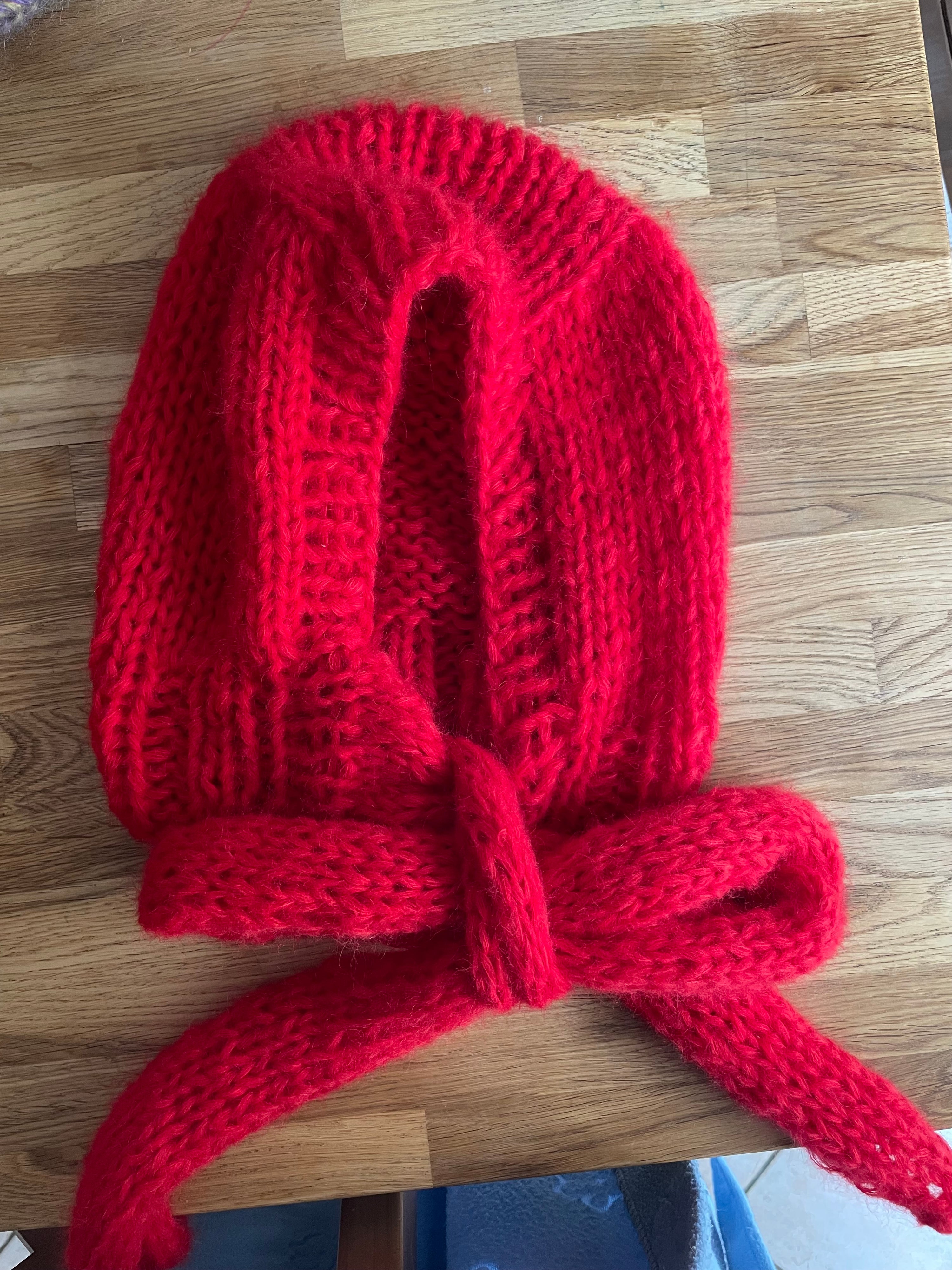 Bala Sciarpa Rosso - Su Ordinazione