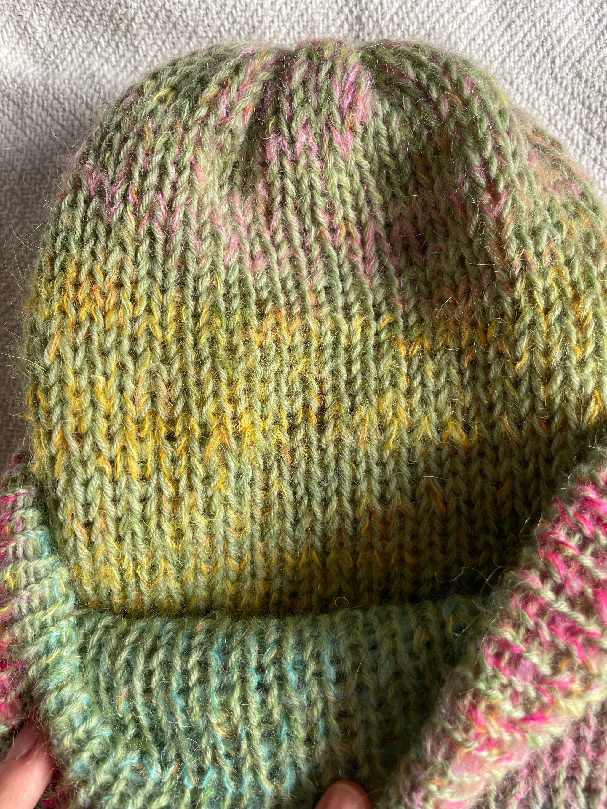 Cappello in Lana e Mohair - Variante 1
