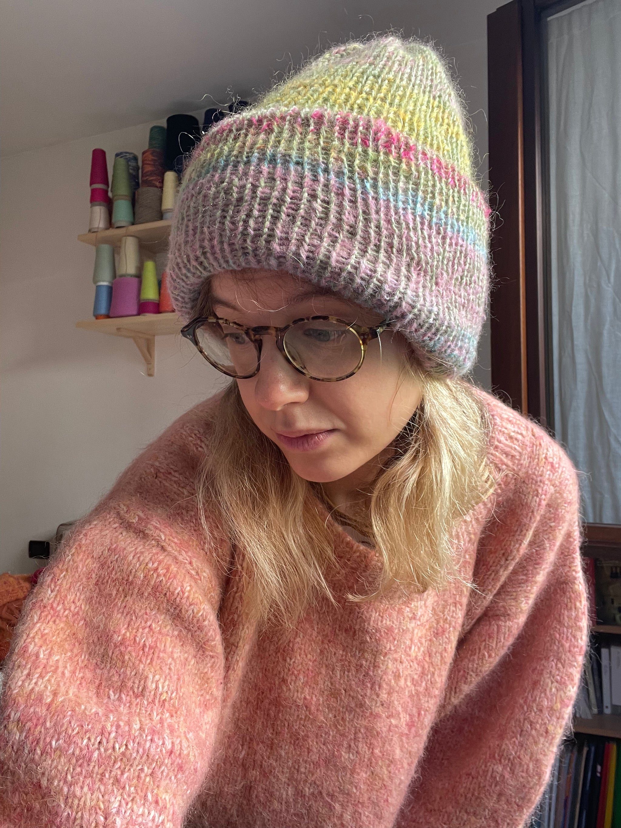 Cappello in Lana e Mohair - Variante 1