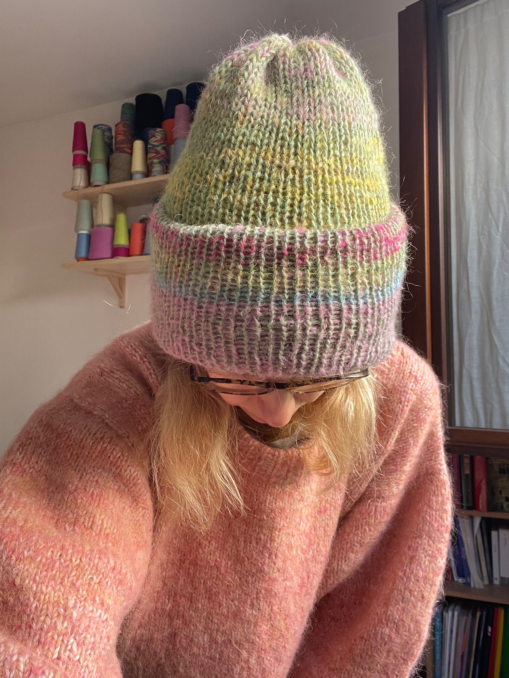 Cappello in Lana e Mohair - Variante 1