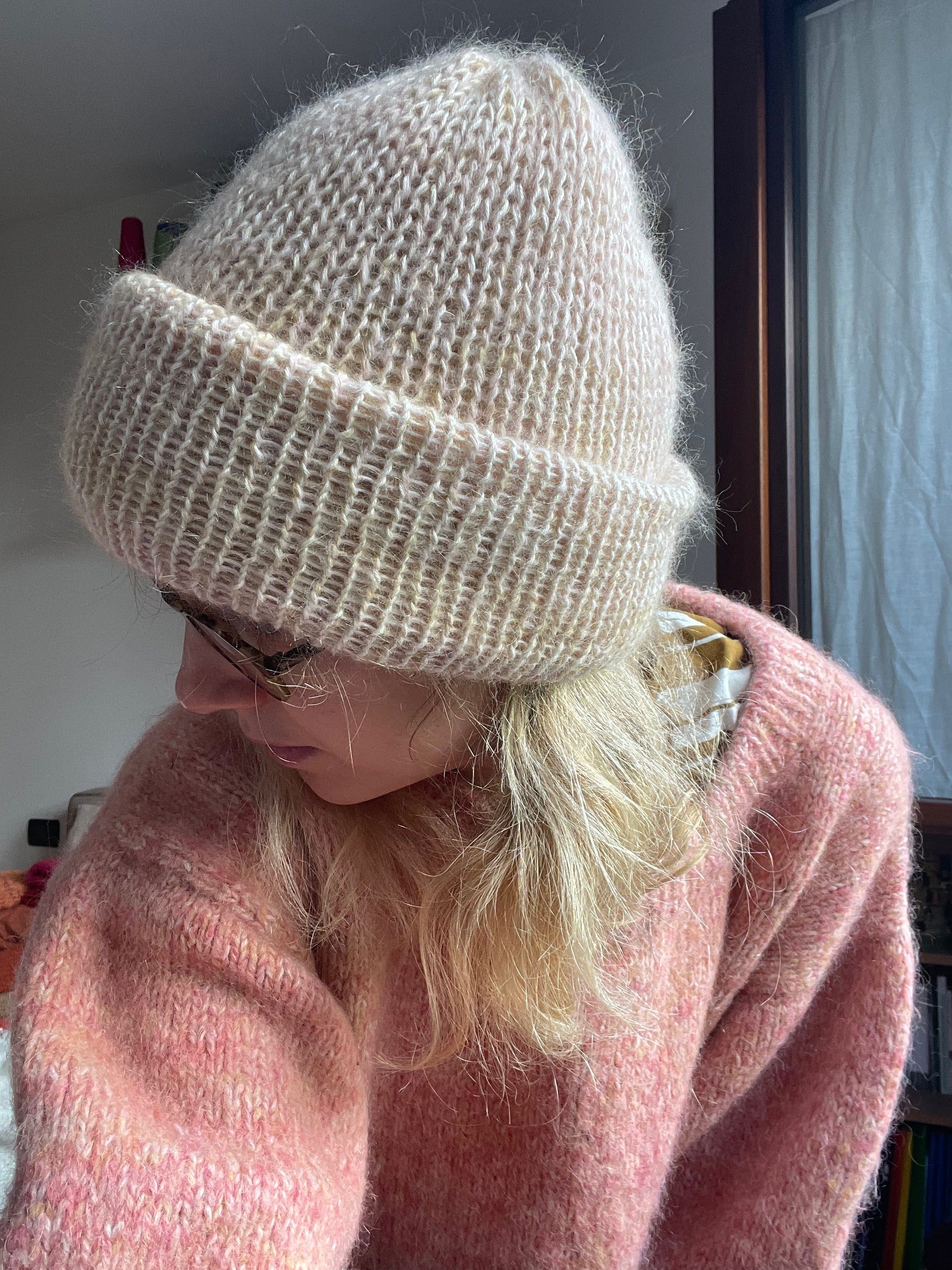Cappello in Lana e Mohair - Variante 2