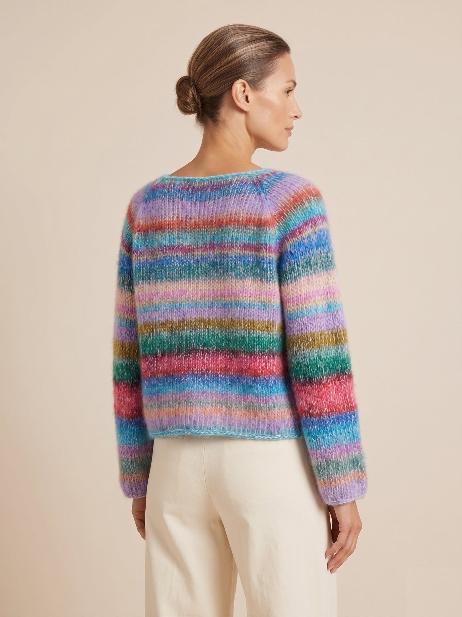 Maglia Acquerello Pronta Consegna - indossata vista retro