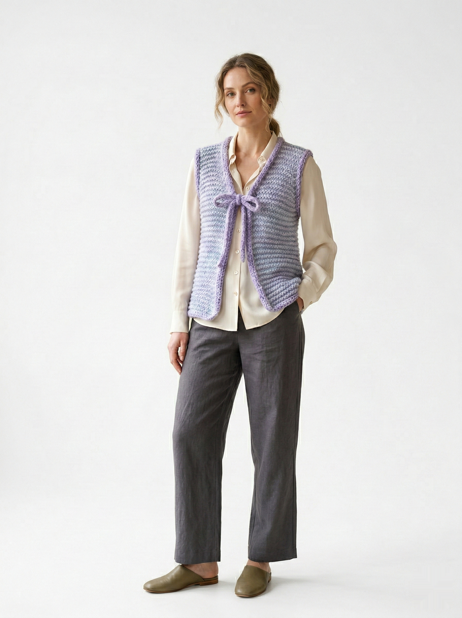 Gilet con laccetto